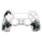 eXtremeRate Replacement Front Housing Shell for PS4 Slim Pro Controller Controller (CUH-ZCT2 JDM-040/050/055) - Wolf Soul