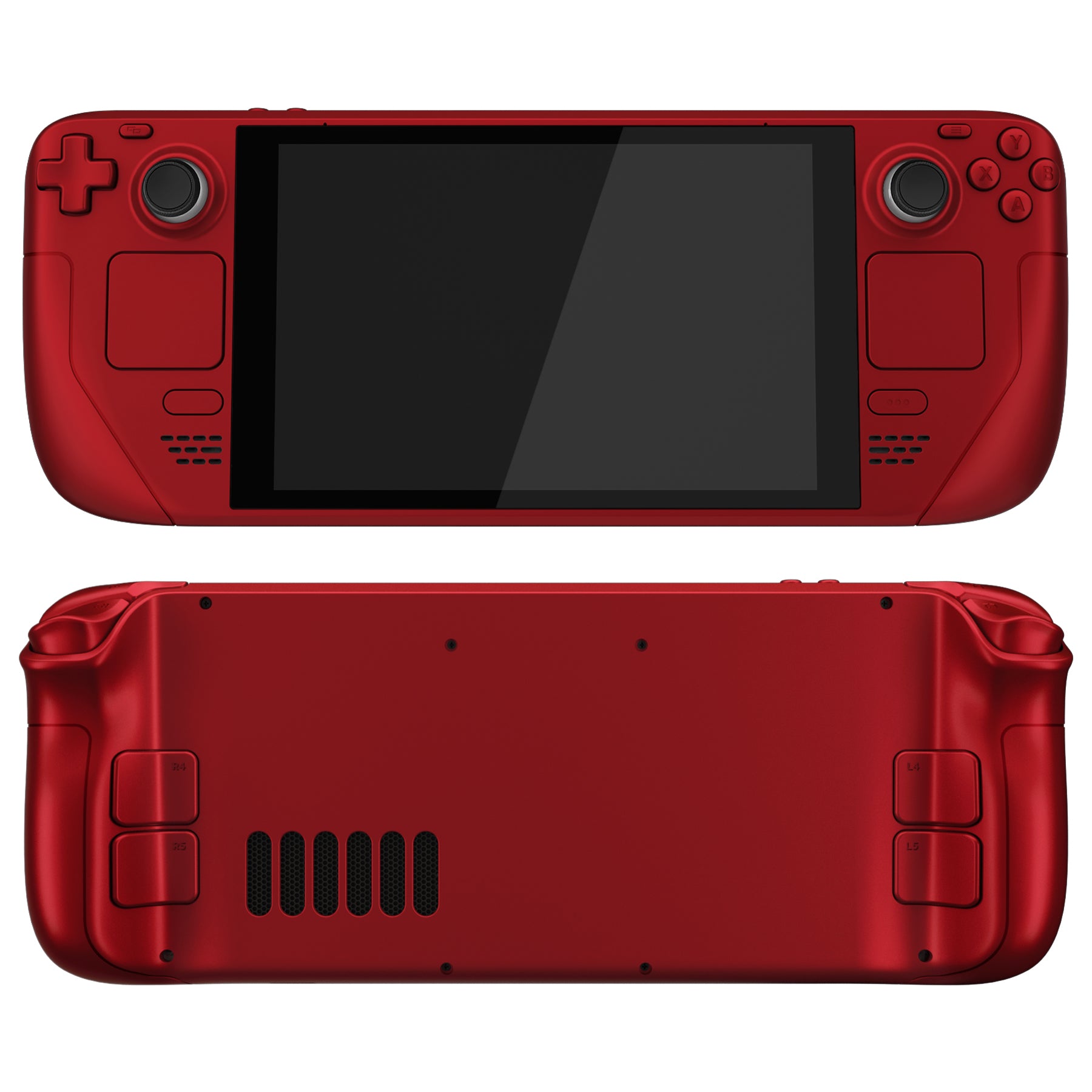 eXtremeRate Scarlet Red Custom Faceplate Back Plate Shell for