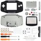 eXtremeRate IPS Ready Upgraded GBA Replacement Full Set Shells with Buttons for Gameboy Advance, Compatible with Both IPS & Standard LCD - Classics NES Style