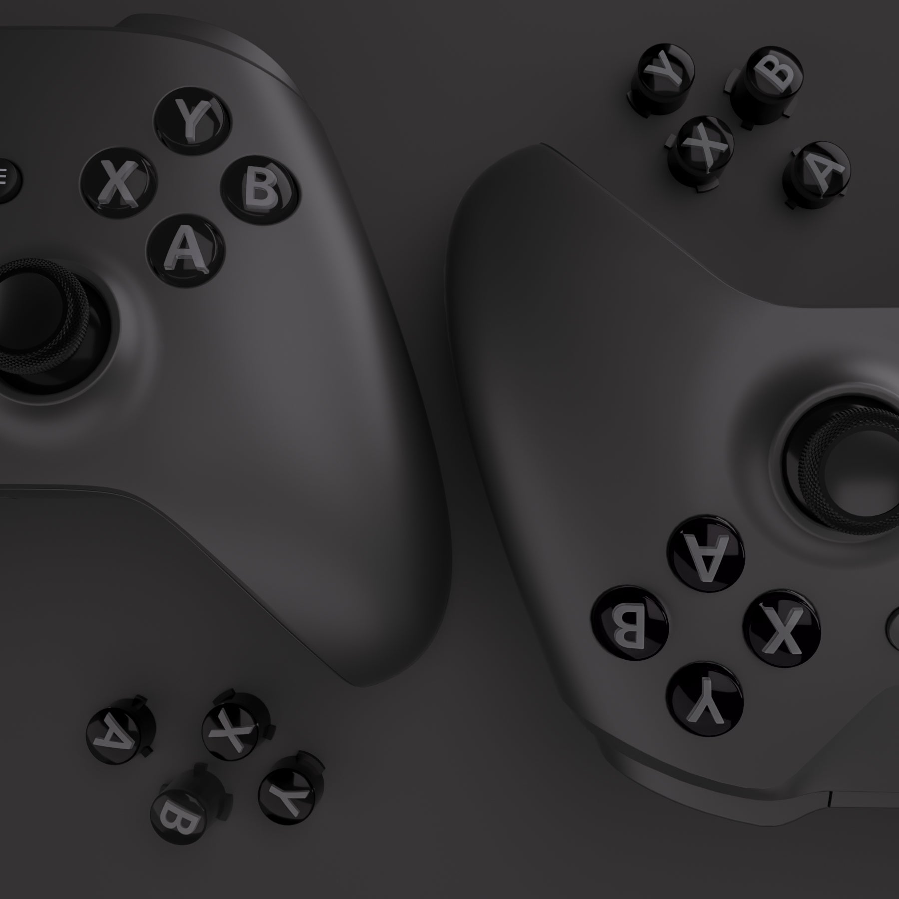 eXtremeRate Replacement Custom ABXY Action Buttons for Xbox Series