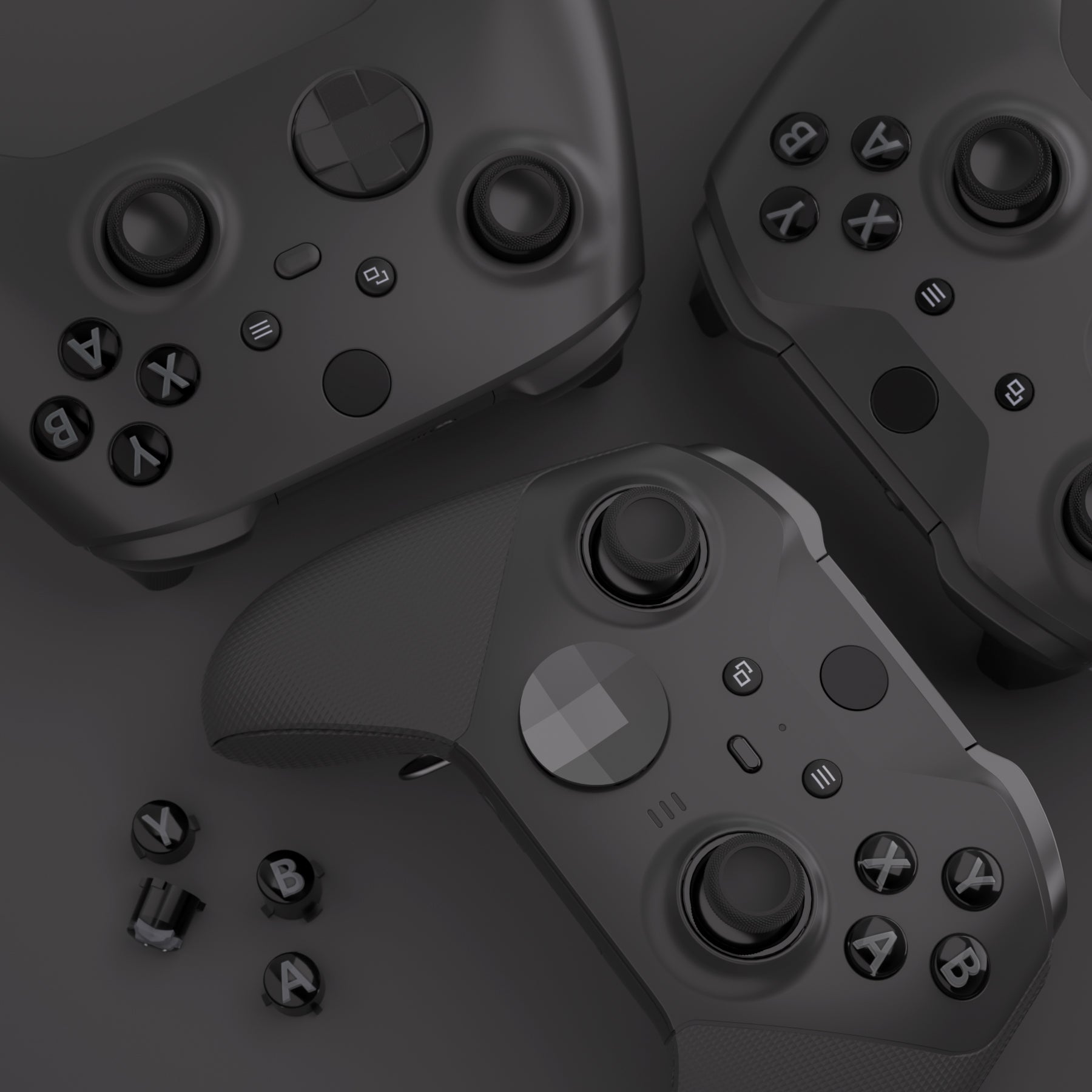 eXtremeRate Replacement Custom ABXY Action Buttons for Xbox Series