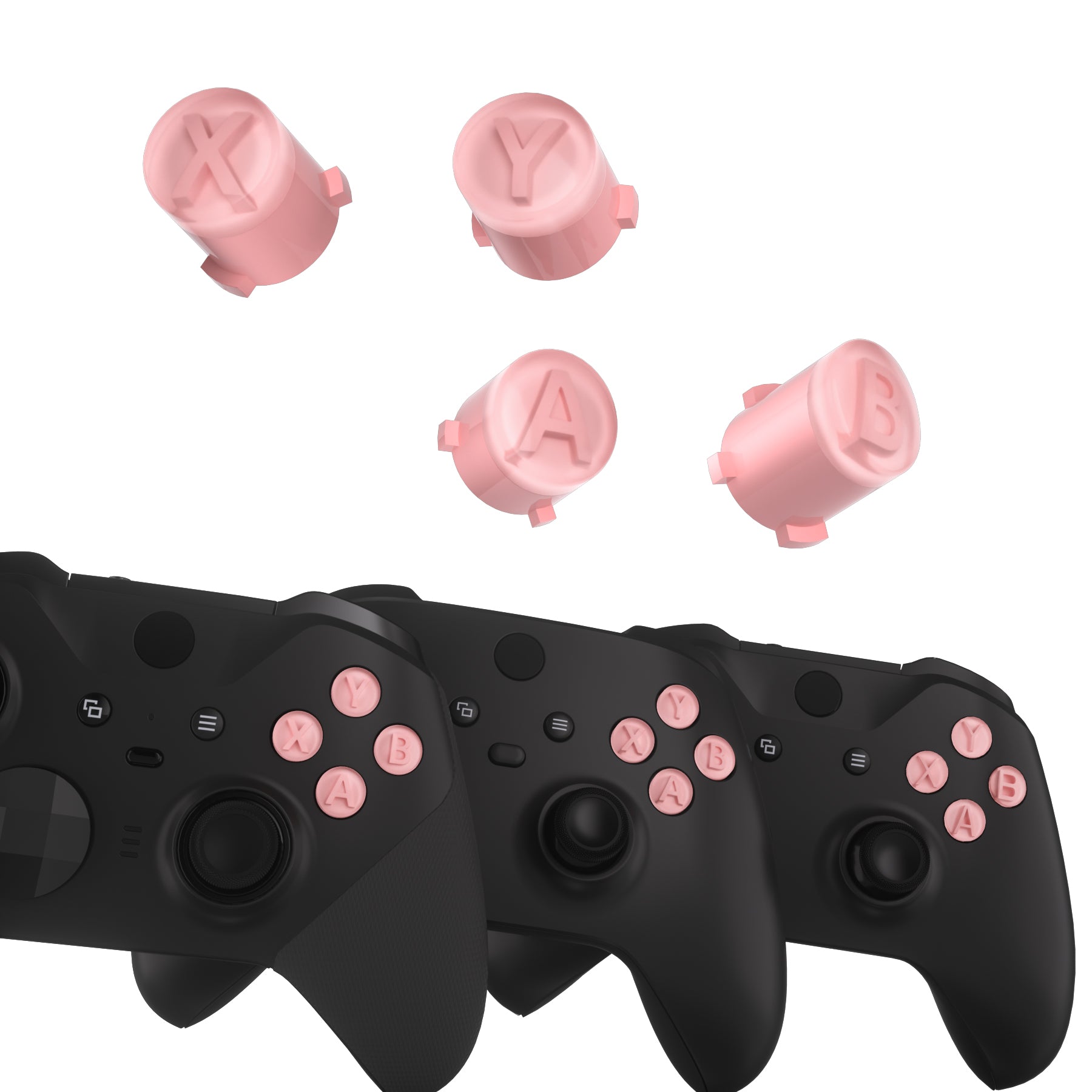 eXtremeRate Replacement Custom ABXY Action Buttons for Xbox Series