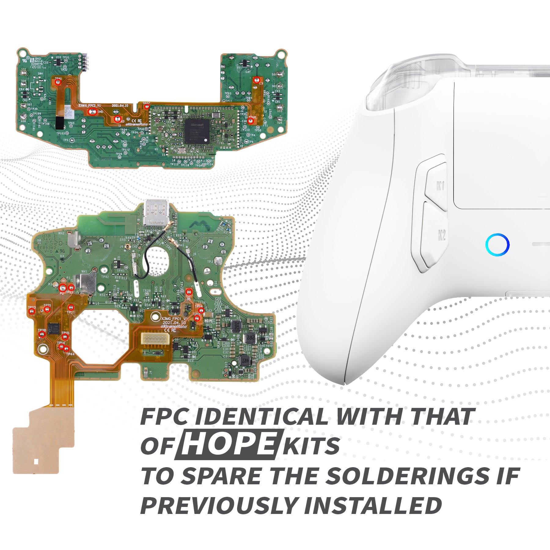 eXtremeRate VICTOR X Remap Kit for Xbox Series X/S Controller, 6