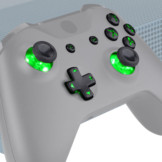eXtremeRate Multi-Colors Luminated D-pad Thumbsticks Start Back ABXY ...
