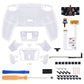 eXtremeRate Remappable RISE4 V3 Remap Kit for PS5 Controller BDM-030/040/050 - Clear