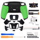 eXtremeRate Remappable RISE 4.0 Remap Kit for PS5 Controller BDM-010/020 - Rubberized Green eXtremeRate