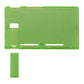 eXtremeRate Replacement Back Plate with Kickstand for Nintendo Switch Console - Transparent Clear Green