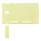 eXtremeRate Replacement Back Plate with Kickstand for Nintendo Switch Console - Amber Yellow