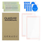 eXtremeRate 2 Pack Anti-Scratch Transparent HD Tempered Glass Screen Protector for Nintendo Switch Lite - Cherry Blossoms Pink Border