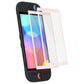 eXtremeRate 2 Pack Tempered Glass Screen Protector for Nintendo Switch 2 - Cherry Blossoms Pink Border