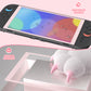 eXtremeRate 2 Pack Tempered Glass Screen Protector for Nintendo Switch 2 - Cherry Blossoms Pink Border