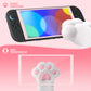 eXtremeRate 2 Pack Tempered Glass Screen Protector for Nintendo Switch 2 - Cherry Blossoms Pink Border