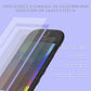 eXtremeRate 2 Pack Tempered Glass Screen Protector for Nintendo Switch 2 - Light Violet Border