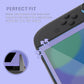 eXtremeRate 2 Pack Tempered Glass Screen Protector for Nintendo Switch 2 - Light Violet Border
