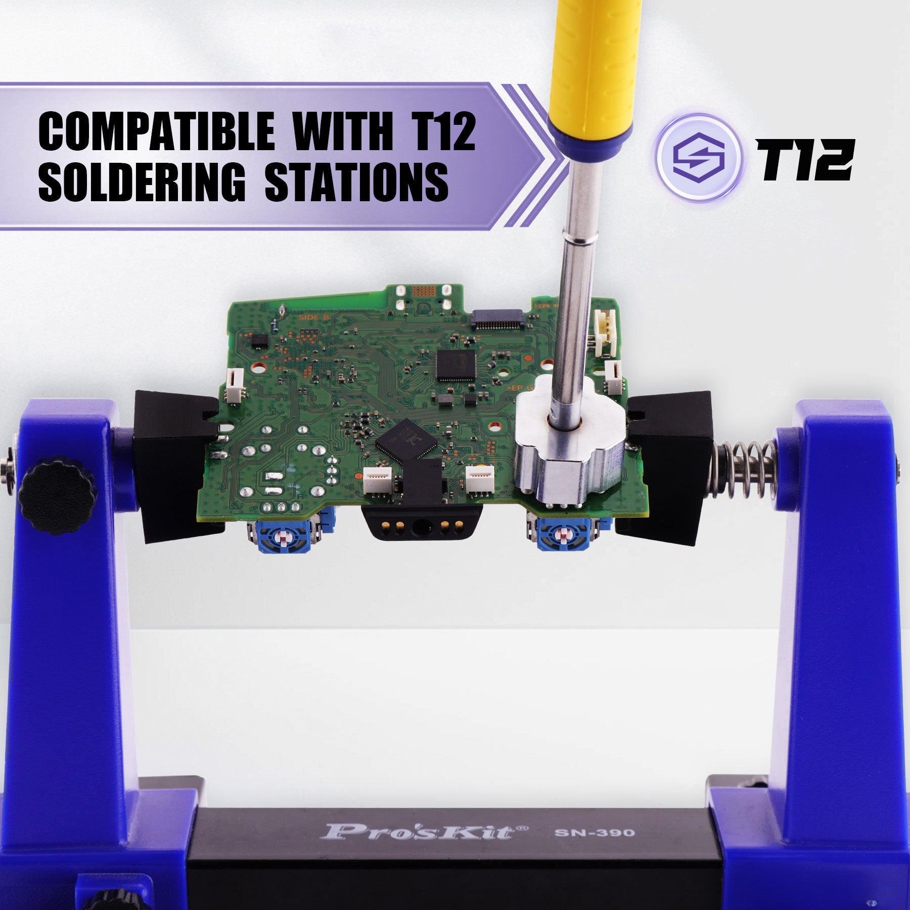 eXtremeRate 3D Joystick Desoldering Iron Tip with Heating Stick Compatible with T12 Soldering Station for PS4 & PS5 & Xbox One/Series S X & Switch Pro Controller 13mm Analog Sticks Repair Tools eXtremeRate
