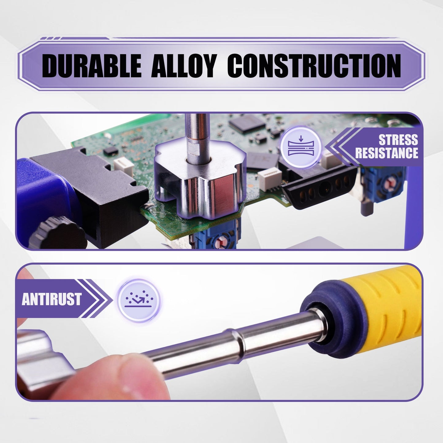 eXtremeRate 3D Joystick Desoldering Iron Tip with Heating Stick Compatible with T12 Soldering Station for PS4 & PS5 & Xbox One/Series S X & Switch Pro Controller 13mm Analog Sticks Repair Tools eXtremeRate