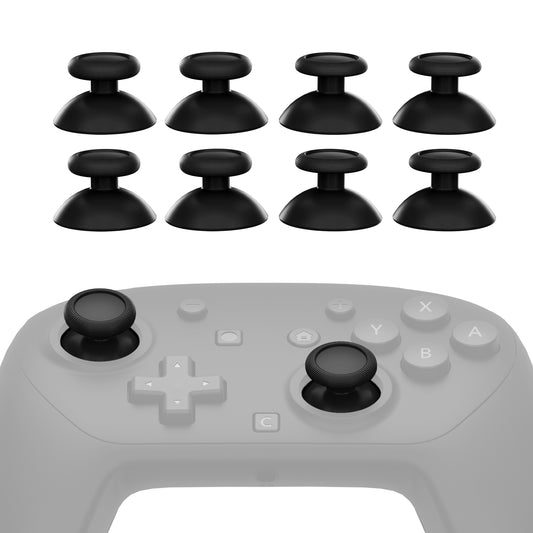 eXtremeRate 4 Pairs Replacement 3D Joystick for Nintendo Switch 2 Pro Controller - Black