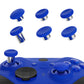 eXtremeRate 6 in 1 Metal Replacement Thumbsticks for Xbox Elite Series 2 & Elite 2 Core Controller (Model 1797) - Blue & Metallic Silver eXtremeRate