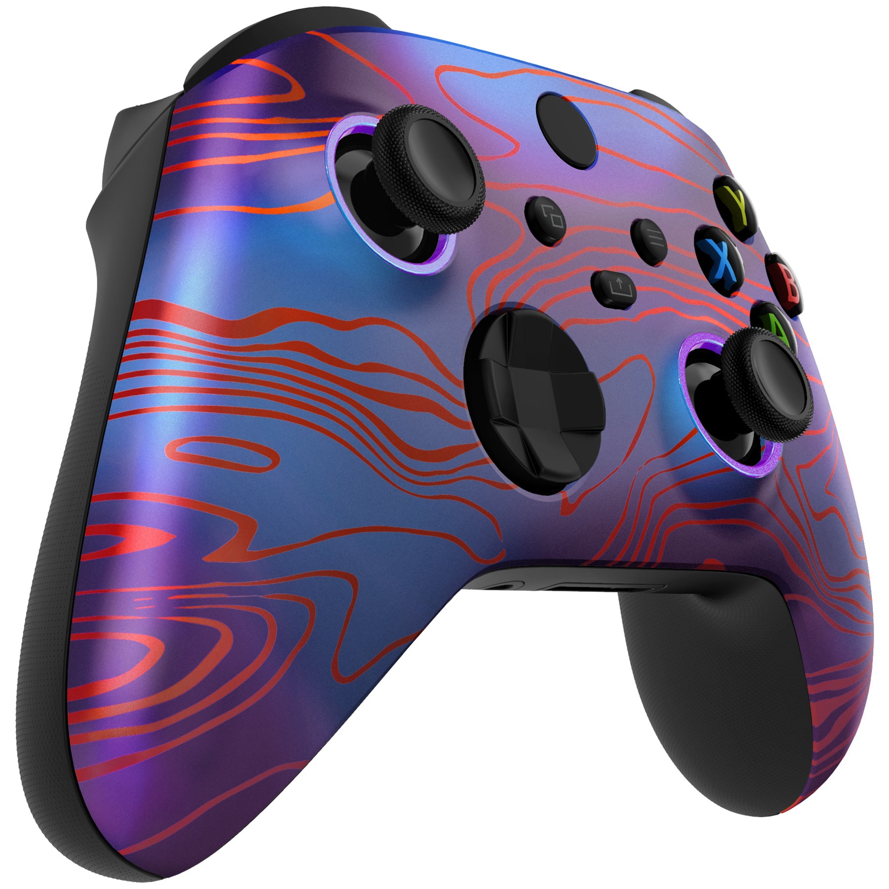 eXtremeRate Damascuscamo ASR Version Front Housing Shell w/Accent