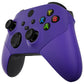 eXtremeRate ASR Version Performance Rubberized Side Rails Front Housing Shells with Accent Rings for Xbox Series X & S Controller - Rubberized Purple eXtremeRate