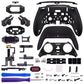 eXtremeRate BEYOND Back Paddles Kit with OLED Display & Redesigned Ergonomic Grips for PS5 Edge Controller - Rubberized Black eXtremeRate