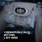 eXtremeRate BEYOND Back Paddles Kit with OLED Display & Redesigned Ergonomic Grips for PS5 Edge Controller - Rubberized New Hope Gray & Classic Gray (In-stock Item Ready to Ship)