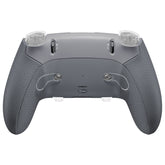 eXtremeRate Beyond-ARC Bottom Shell Kit with Rubberised Grip for PS5 Edge Controller - Dark Gray