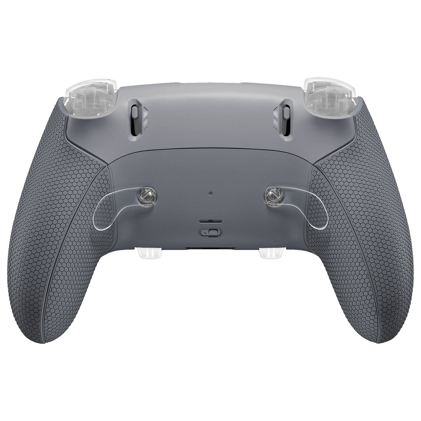 eXtremeRate Beyond-ARC Bottom Shell Kit with Rubberised Grip for PS5 Edge Controller - Dark Gray