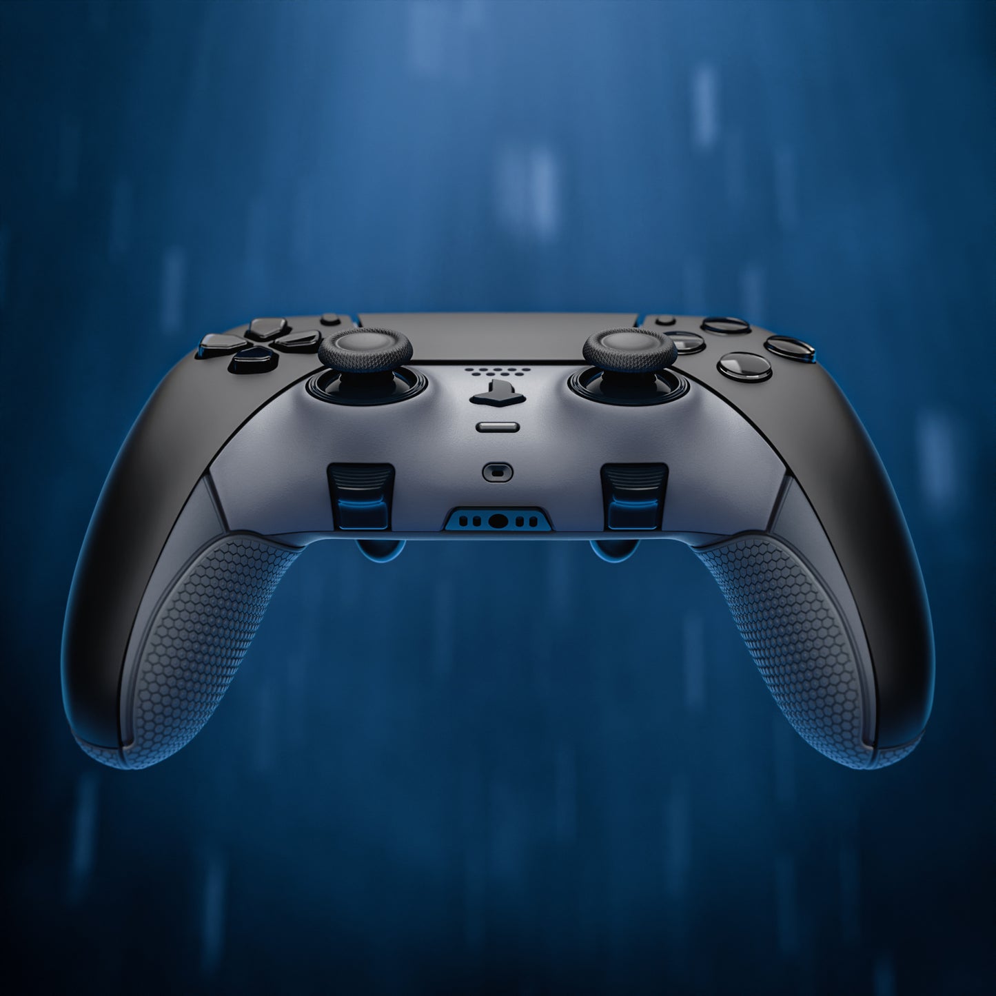 eXtremeRate Beyond-ARC Bottom Shell Kit with Rubberised Grip for PS5 Edge Controller - Dark Gray