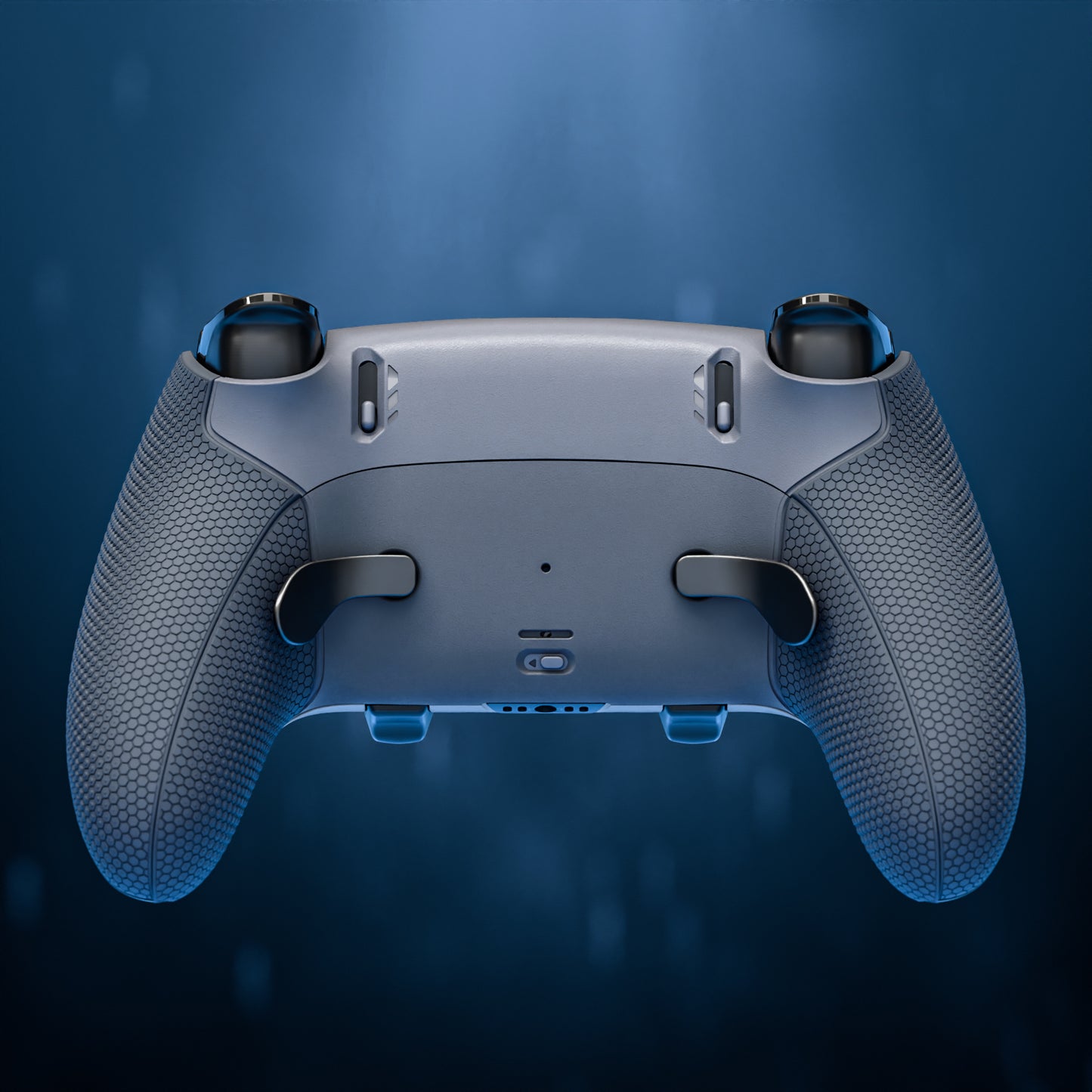 eXtremeRate Beyond-ARC Bottom Shell Kit with Rubberised Grip for PS5 Edge Controller - Dark Gray