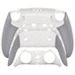 eXtremeRate Beyond-ARC Bottom Shell Kit with Rubberised Grip for PS5 Edge Controller - White & Gray