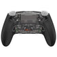 eXtremeRate Beyond-ARC Bottom Shell Kit with Rubberised Grip for PS5 Edge Controller - Clear & Black