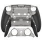eXtremeRate Beyond-ARC Bottom Shell Kit with Rubberised Grip for PS5 Edge Controller - Clear & Black