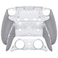 eXtremeRate Beyond-ARC Bottom Shell Kit with Rubberised Grip for PS5 Edge Controller - Clear & Gray