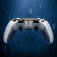 eXtremeRate Beyond-ARC Bottom Shell Kit with Rubberised Grip for PS5 Edge Controller - New Hope Gray & Classic Gray