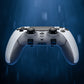 eXtremeRate Beyond-ARC Bottom Shell Kit with Rubberised Grip for PS5 Edge Controller - New Hope Gray & Classic Gray