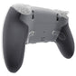 eXtremeRate Beyond-ARC Bottom Shell Kit with Rubberised Grip for PS5 Edge Controller - New Hope Gray & Classic Gray