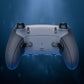 eXtremeRate Beyond-ARC Bottom Shell Kit with Rubberised Grip for PS5 Edge Controller - New Hope Gray & Classic Gray