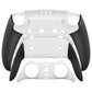 eXtremeRate Beyond-ARC Bottom Shell Kit with Rubberised Grip for PS5 Edge Controller - White Black