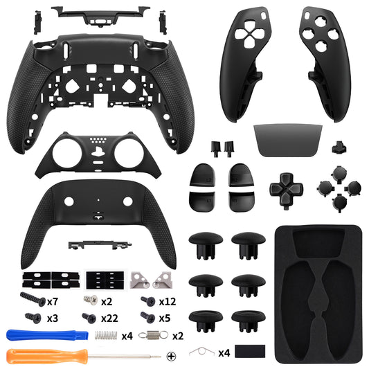eXtremeRate Beyond-ARC Full Set Shell Buttons with 6-in-1 Swappable Thumbsticks for PS5 Edge Controller - Black