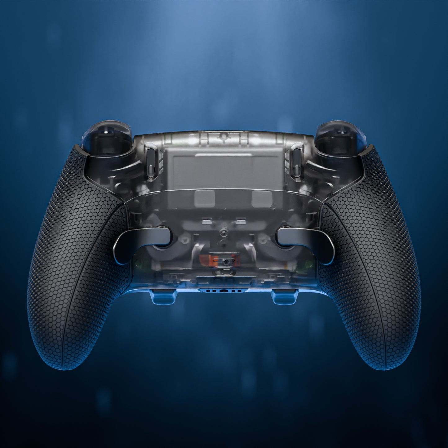 eXtremeRate Beyond-ARC Full Set Shell Buttons with 6-in-1 Swappable Thumbsticks for PS5 Edge Controller - Clear Black