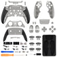 eXtremeRate Beyond-ARC Full Set Shell Buttons with 6-in-1 Swappable Thumbsticks for PS5 Edge Controller - Clear Black