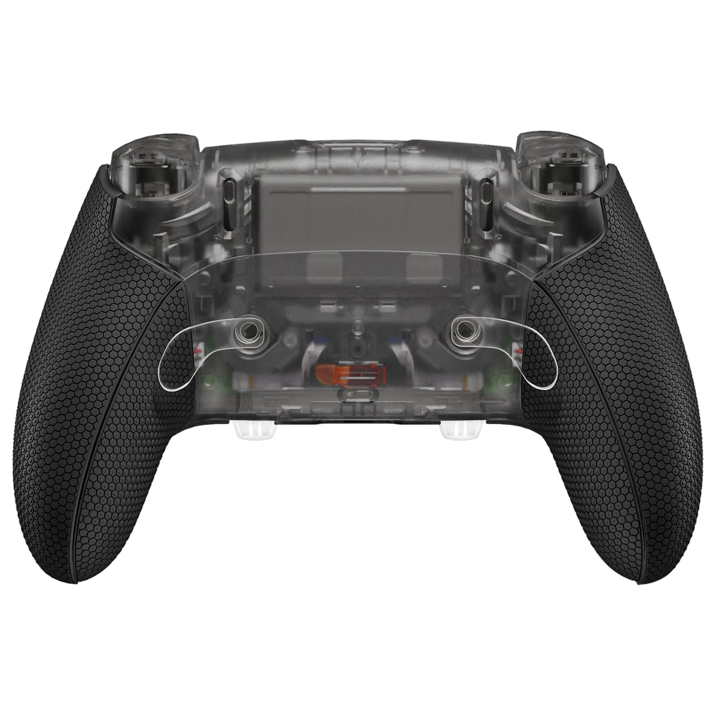eXtremeRate Beyond-ARC Full Set Shell Buttons with 6-in-1 Swappable Thumbsticks for PS5 Edge Controller - Clear Black