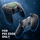 eXtremeRate Beyond-ARC Full Set Shell Buttons with 6-in-1 Swappable Thumbsticks for PS5 Edge Controller - Clear Black