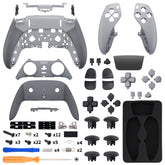 eXtremeRate Beyond-ARC Full Set Shell Buttons with 6-in-1 Swappable Thumbsticks for PS5 Edge Controller - Dark Gray & New Hope Gray