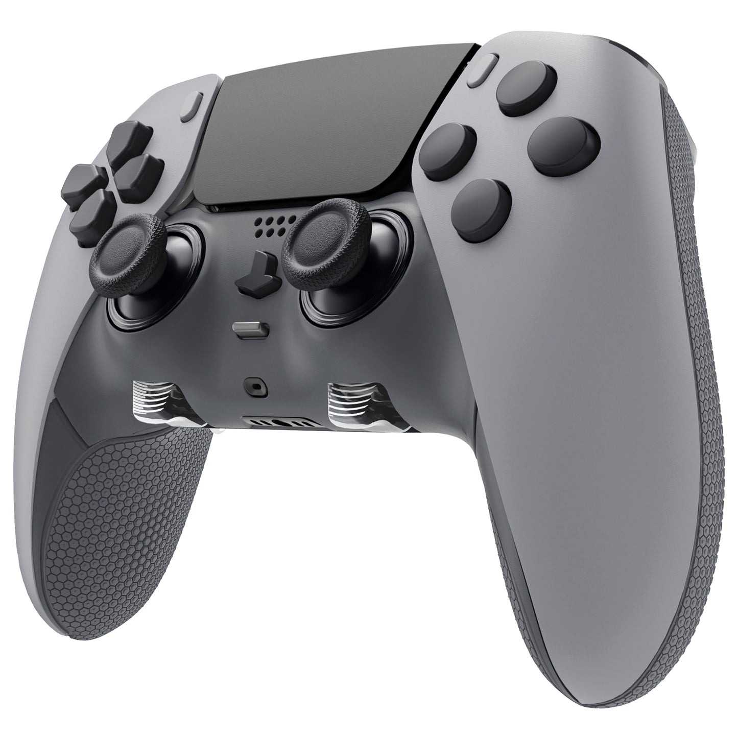 eXtremeRate Beyond-ARC Full Set Shell Buttons with 6-in-1 Swappable Thumbsticks for PS5 Edge Controller - Dark Gray & New Hope Gray