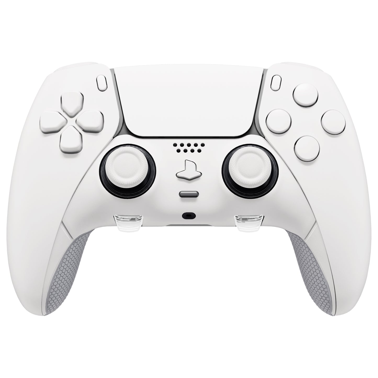 eXtremeRate Beyond-ARC Full Set Shell Buttons with 6-in-1 Swappable Thumbsticks for PS5 Edge Controller - White