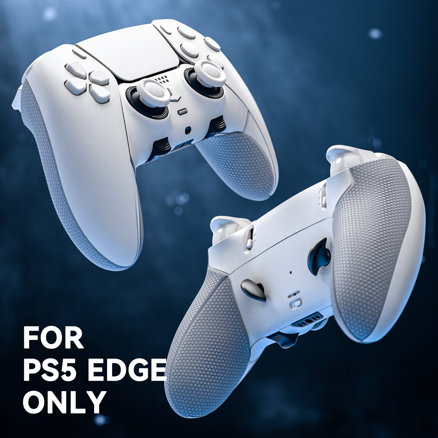 eXtremeRate Beyond-ARC Full Set Shell Buttons with 6-in-1 Swappable Thumbsticks for PS5 Edge Controller - White