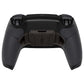 eXtremeRate Black Real Metal Buttons (RMB) Version RISE4 V3 Remap Kit for PS5 Controller BDM-030/040/050 - Rubberized Black eXtremeRate