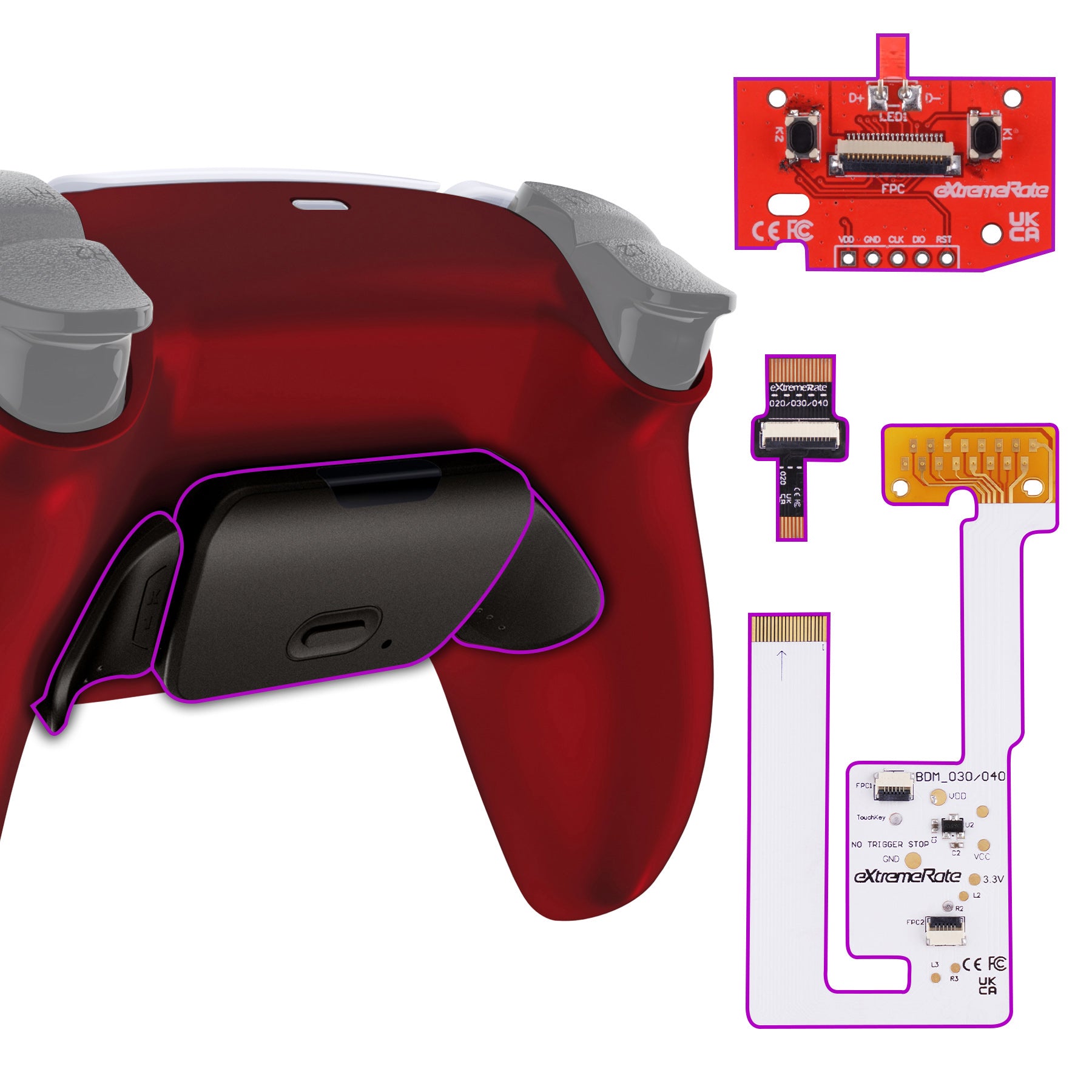 Rise Remap Kit For PS5 Controller – eXtremeRate Retail